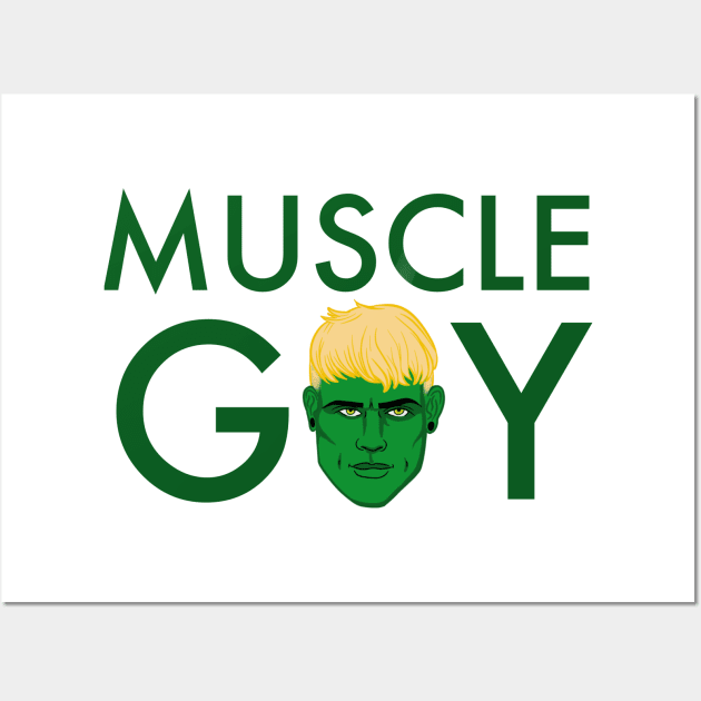 Muscle Gay Wall Art by ChangoATX